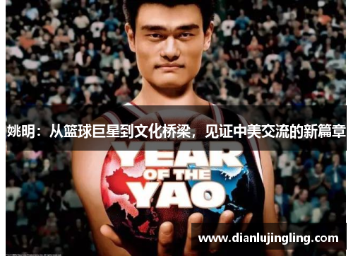姚明：从篮球巨星到文化桥梁，见证中美交流的新篇章